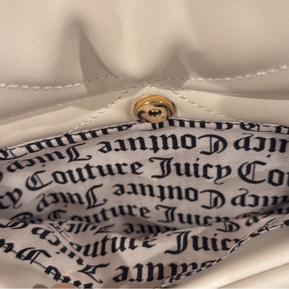 *SALE*Juicy Couture Angel “Better Than a Diamond” Cream Crossbody Bag NWT - Picture 8 of 12